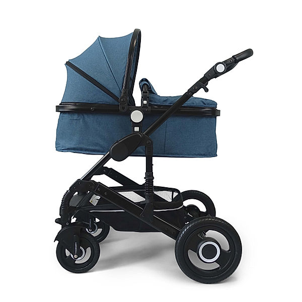 VCM VCM Kombi - Kinderwagen, Babywagen 2in1 oder 3in1 VCK Kidax VCM Kinderwagen Kidax (Farbe: 3in1 - mit Babyschale: Blau)