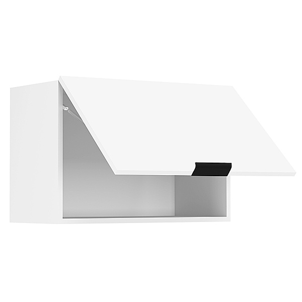 VCM Küchenschrank Breite 60 cm Klappschrank Hängeschrank Küche Dunstabzug Küchenmöbel Fasola (Farbe: Weiß)