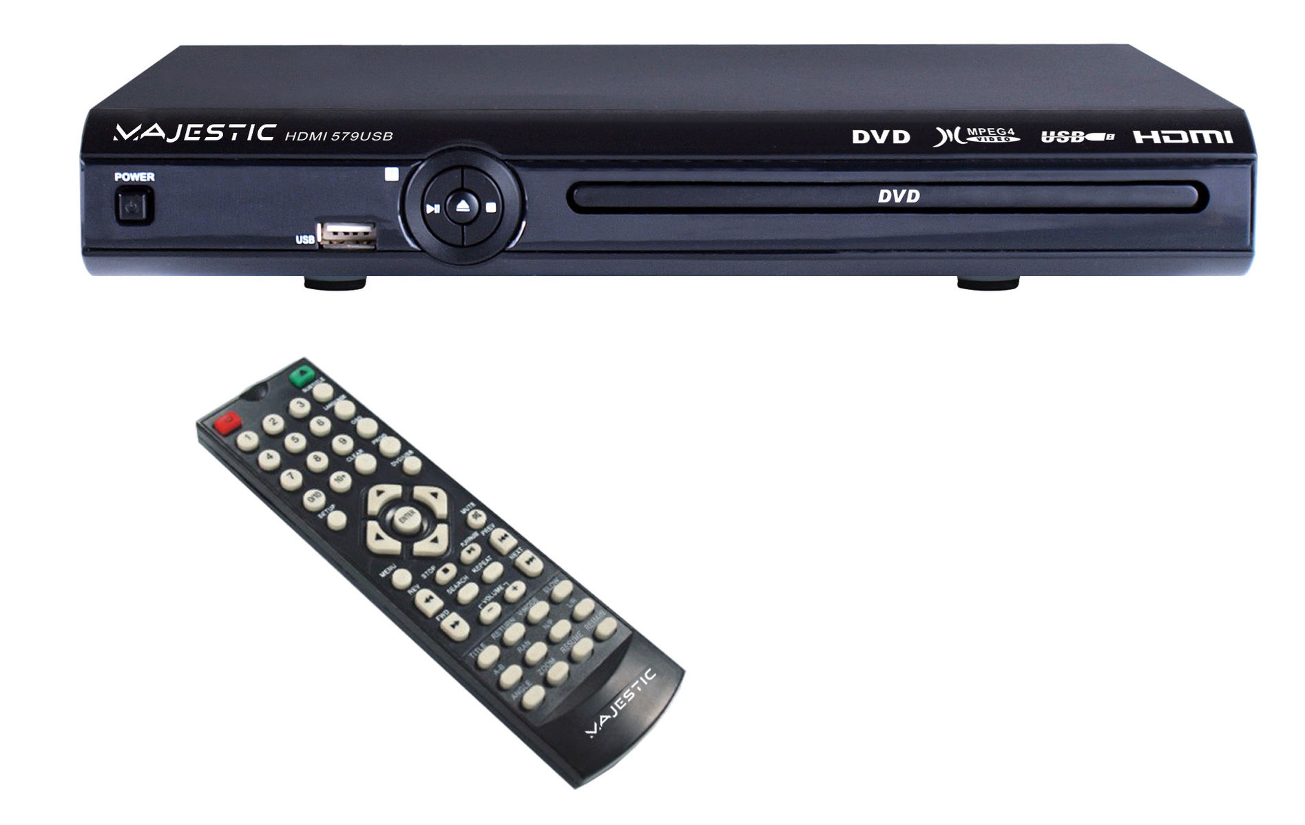 VCM Majestic DVD MPEG 4-Player mit HDMI-Ausgang und USB-Eingang HDMI 579  USB | Weltbild.de