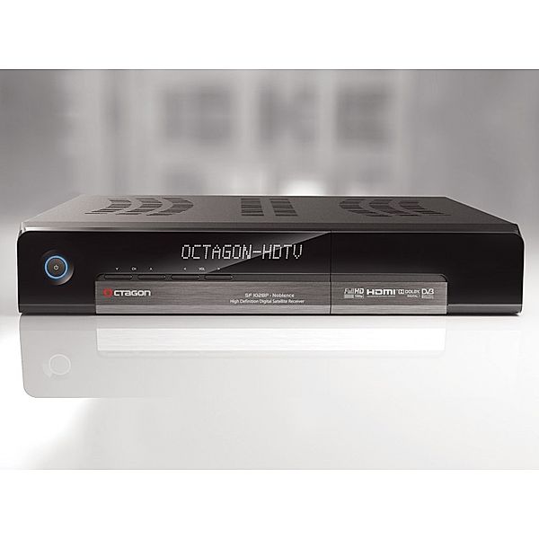 VCM Octagon  SF1028P Receiver | HDTV Twin Combo