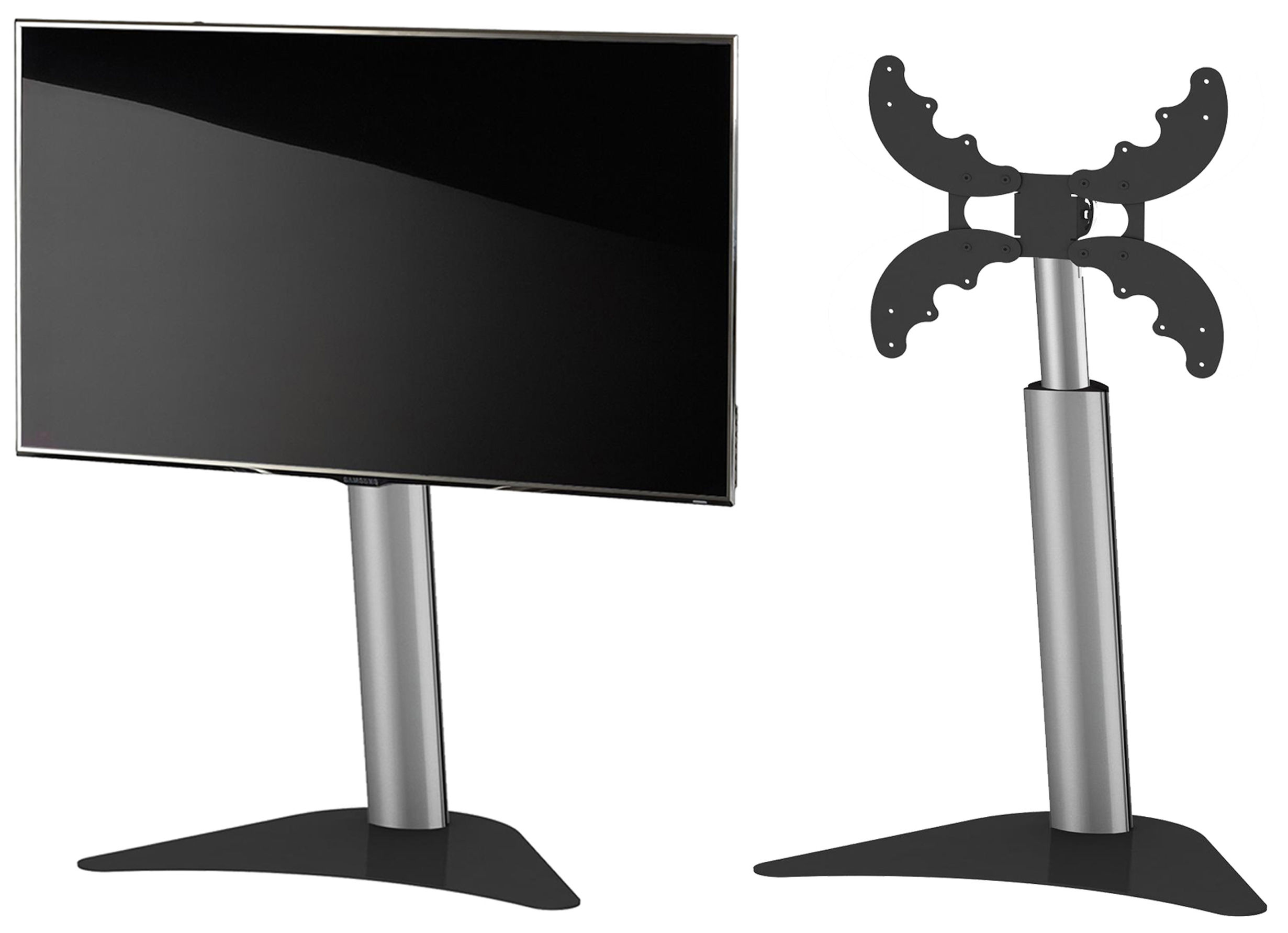 VCM TV-Standfuß höhenverstellbar LED Ständer Fernseh Standfuss Universal  VESA Ständer Coscal TV-Ständer Coscal Farbe: Höhe 48 bis 64 cm | Weltbild.de