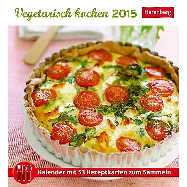 Vegetarisch kochen Rezeptkartenkalender 2015