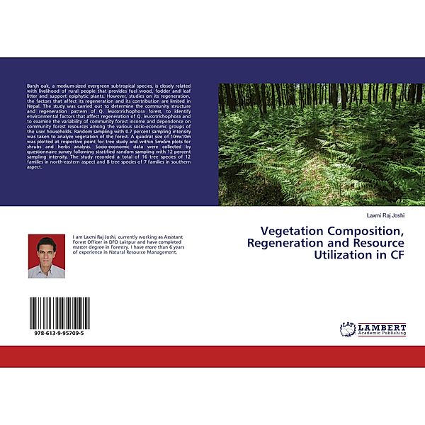 Vegetation Composition, Regeneration and Resource Utilization in CF, Laxmi Raj Joshi