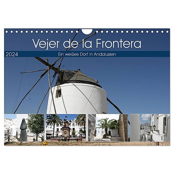 Vejer de la Frontera (Wandkalender 2024 DIN A4 quer), CALVENDO Monatskalender, Ralf Peter Wittkowsky