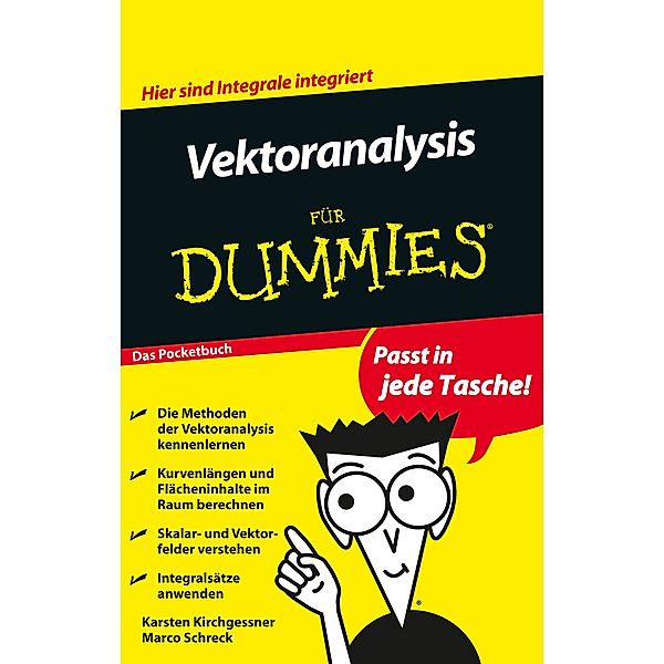 Vektoranalysis für Dummies. Das Pocketbuch, Karsten Kirchgessner, Marco Schreck