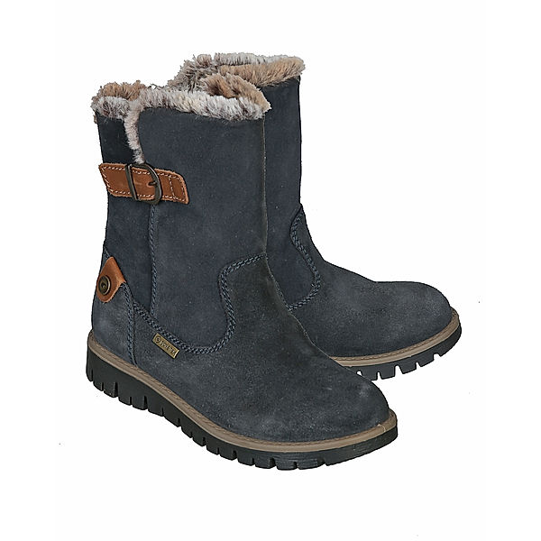 Primigi Velours-Winterstiefel PROGT ROXY in dunkelblau