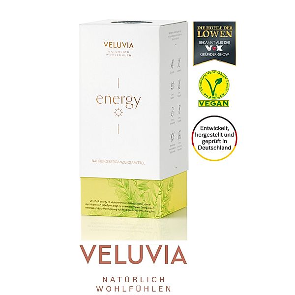 VELUVIA energy Nahrungsergänzungsmittel Monatspackung