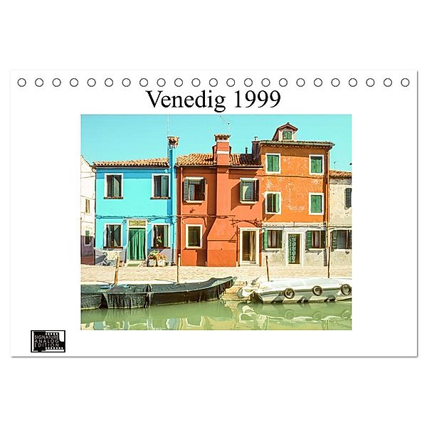 Venedig 1999 (Tischkalender 2024 DIN A5 quer), CALVENDO Monatskalender, Michael Schulz-Dostal