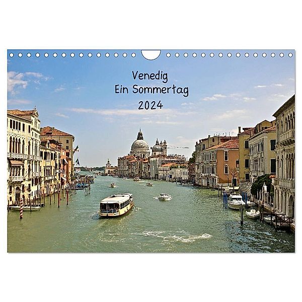 Venedig 2024 (Wandkalender 2024 DIN A4 quer), CALVENDO Monatskalender, Viola Hohn