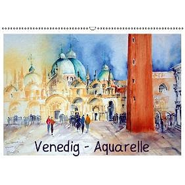 Venedig - Aquarelle (Wandkalender 2016 DIN A2 quer), Brigitte Dürr