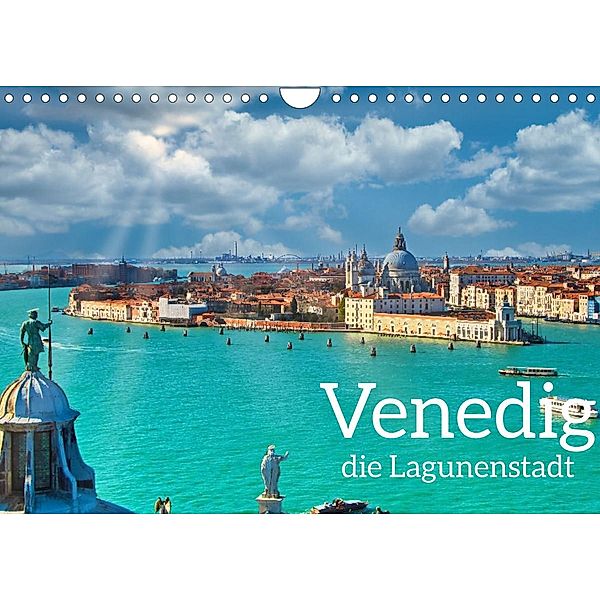 Venedig - Die Lagunenstadt (Wandkalender 2023 DIN A4 quer), Herbert Böck