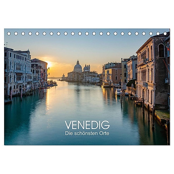 Venedig - Die schönsten Orte (Tischkalender 2024 DIN A5 quer), CALVENDO Monatskalender, Stefan Tesmar