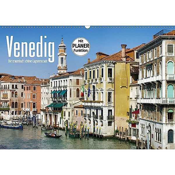 Venedig - Die traumhaft schöne Lagunenstadt (Wandkalender 2021 DIN A2 quer), LianeM