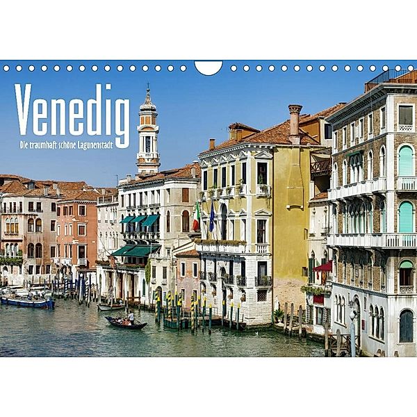 Venedig - Die traumhaft schöne Lagunenstadt (Wandkalender 2023 DIN A4 quer), LianeM