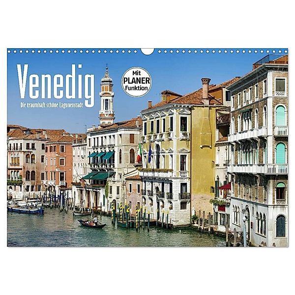 Venedig - Die traumhaft schöne Lagunenstadt (Wandkalender 2025 DIN A3 quer), CALVENDO Monatskalender, Calvendo, LianeM