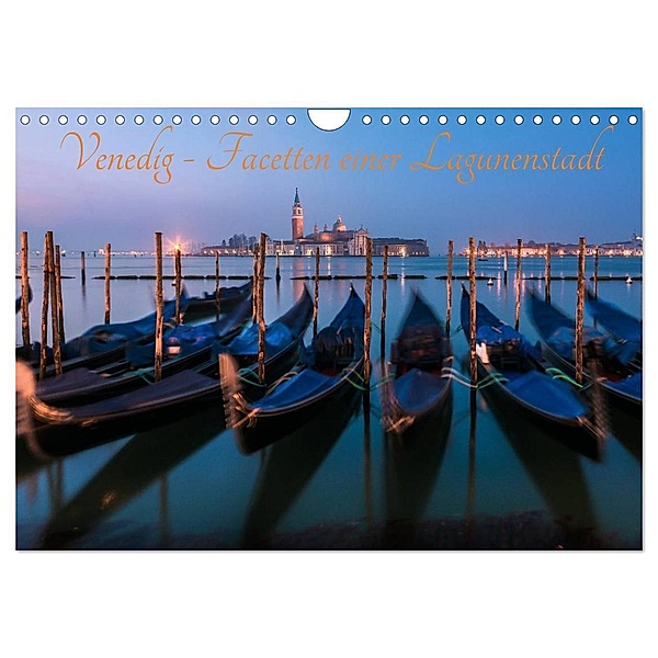 Venedig - Facetten einer Lagunenstadt (Wandkalender 2024 DIN A4 quer), CALVENDO Monatskalender, Jean Claude Castor I 030mm-photography