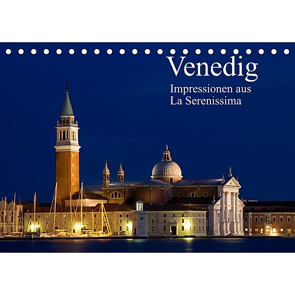 Venedig - Impressionen aus La Serenissima (Tischkalender 2023 DIN A5 quer), Juergen Schonnop