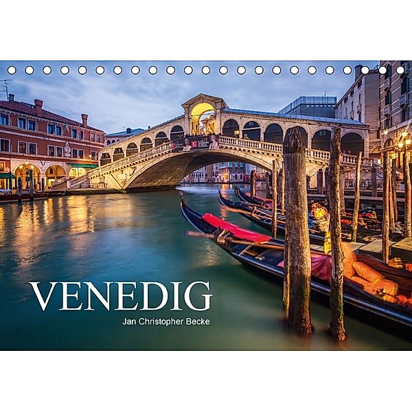 Venedig - Jan Christopher Becke (Tischkalender 2018 DIN A5 quer), Jan Christopher Becke