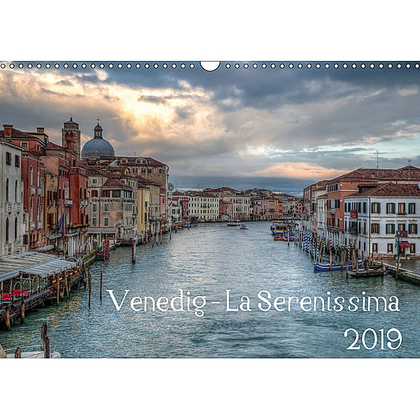 Venedig - La Serenissima 2019 (Wandkalender 2019 DIN A3 quer), Sascha Haas