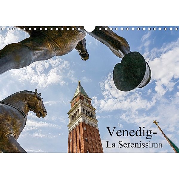Venedig - La Serenissima (Wandkalender 2018 DIN A4 quer), Lothar R. Hentschel