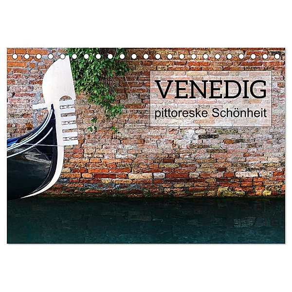 Venedig - pittoreske Schönheit (Tischkalender 2025 DIN A5 quer), CALVENDO Monatskalender, Calvendo, Kirsten d'Angelo - soulimages