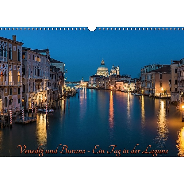 Venedig und Burano - Ein Tag in der Lagune (Wandkalender 2018 DIN A3 quer), Jean Claude Castor