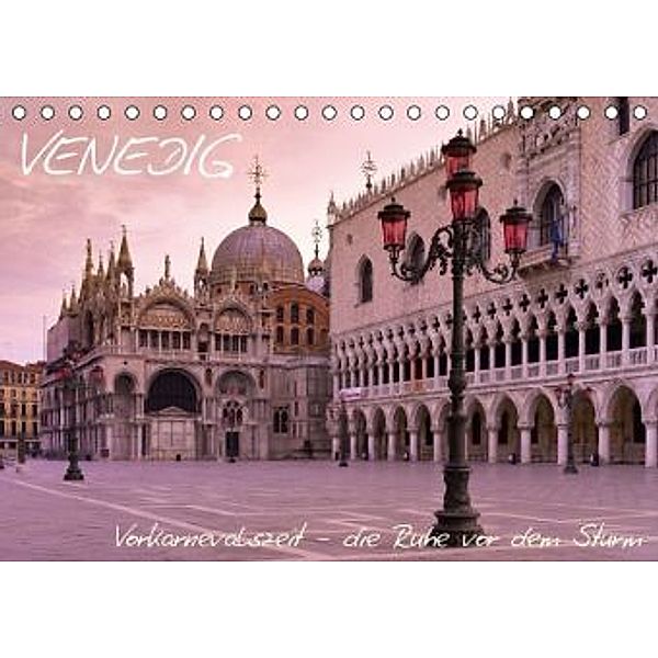 Venedig - Vorkarnevalszeit (Tischkalender 2015 DIN A5 quer), Enrico Caccia