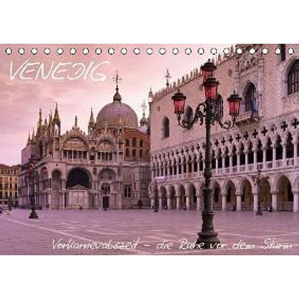 Venedig - Vorkarnevalszeit (Tischkalender 2016 DIN A5 quer), Enrico Caccia