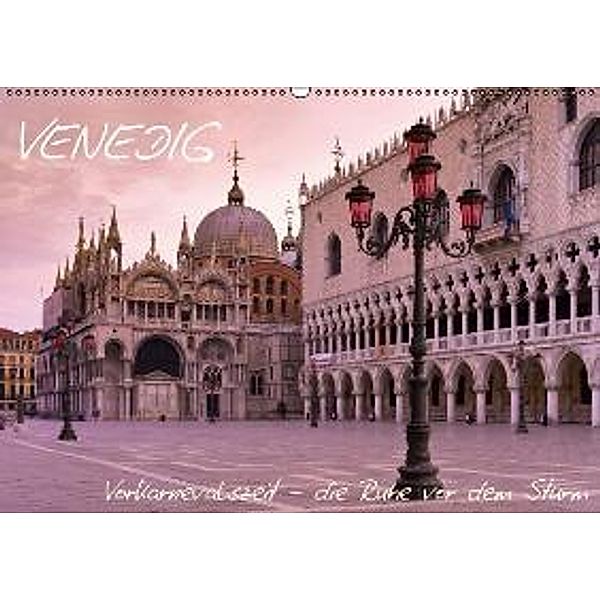 Venedig - Vorkarnevalszeit (Wandkalender 2016 DIN A2 quer), Enrico Caccia