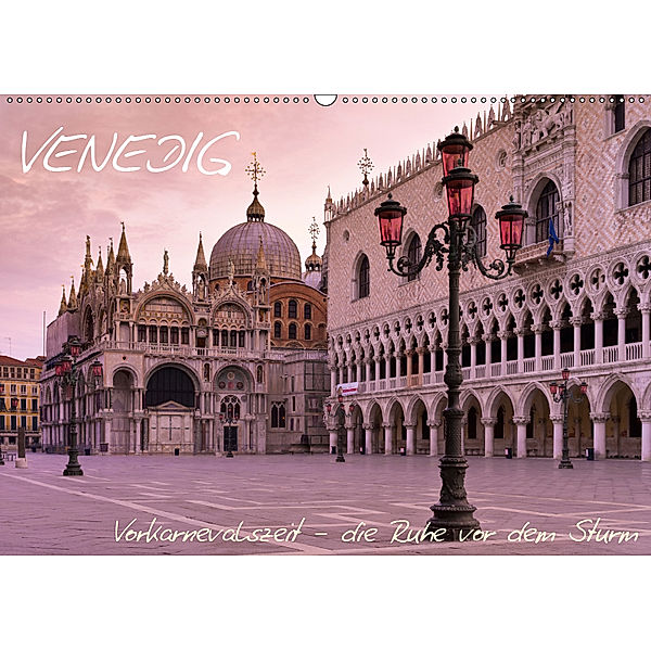 Venedig - Vorkarnevalszeit (Wandkalender 2019 DIN A2 quer), Enrico Caccia