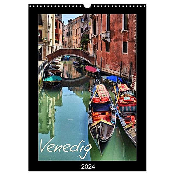 Venedig (Wandkalender 2024 DIN A3 hoch), CALVENDO Monatskalender, Uwe Reschke