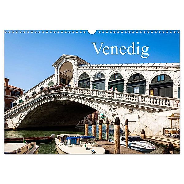 Venedig (Wandkalender 2024 DIN A3 quer), CALVENDO Monatskalender, Markus Gann (magann)