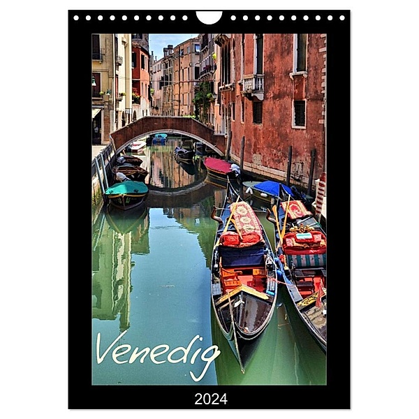 Venedig (Wandkalender 2024 DIN A4 hoch), CALVENDO Monatskalender, Uwe Reschke