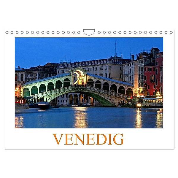 Venedig (Wandkalender 2024 DIN A4 quer), CALVENDO Monatskalender, Thomas Fietzek
