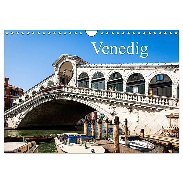 Venedig (Wandkalender 2024 DIN A4 quer), CALVENDO Monatskalender, Markus Gann (magann)
