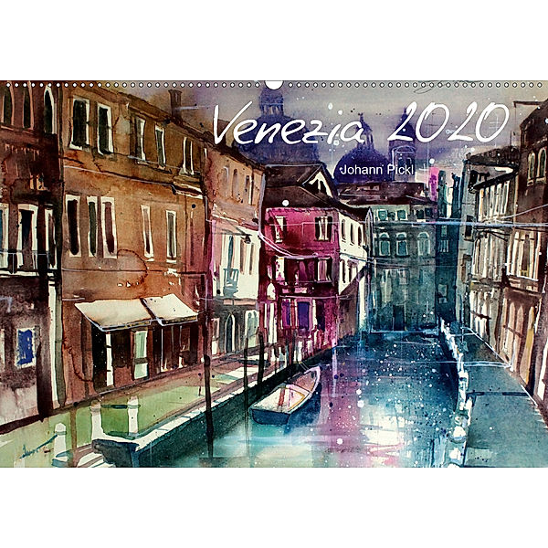 Venezia 2020AT-Version (Wandkalender 2020 DIN A2 quer), Johann Pickl