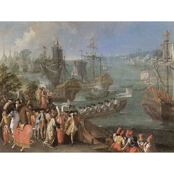 Venezianischer Meister um 1750 - Die Ankunft des französischen Botschafters in Istanbul - 2.000 Teile (Puzzle)