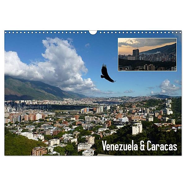 Venezuela & Caracas (Wandkalender 2024 DIN A3 quer), CALVENDO Monatskalender, Monika Reiter