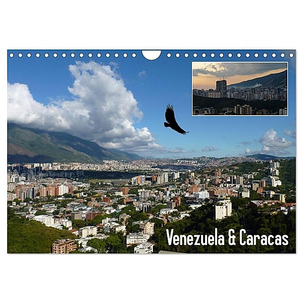 Venezuela & Caracas (Wandkalender 2024 DIN A4 quer), CALVENDO Monatskalender, Monika Reiter