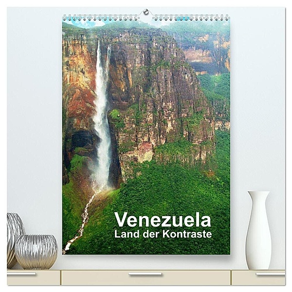 Venezuela - Land der Kontraste (hochwertiger Premium Wandkalender 2024 DIN A2 hoch), Kunstdruck in Hochglanz, Dr. Rudolf Blank