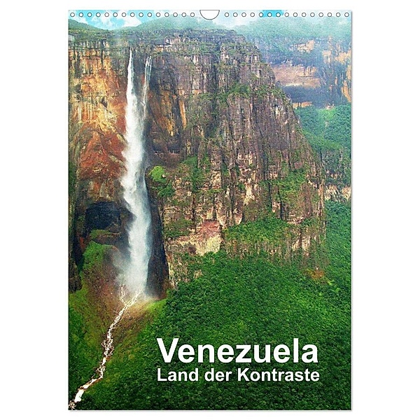 Venezuela - Land der Kontraste (Wandkalender 2024 DIN A3 hoch), CALVENDO Monatskalender, Dr. Rudolf Blank