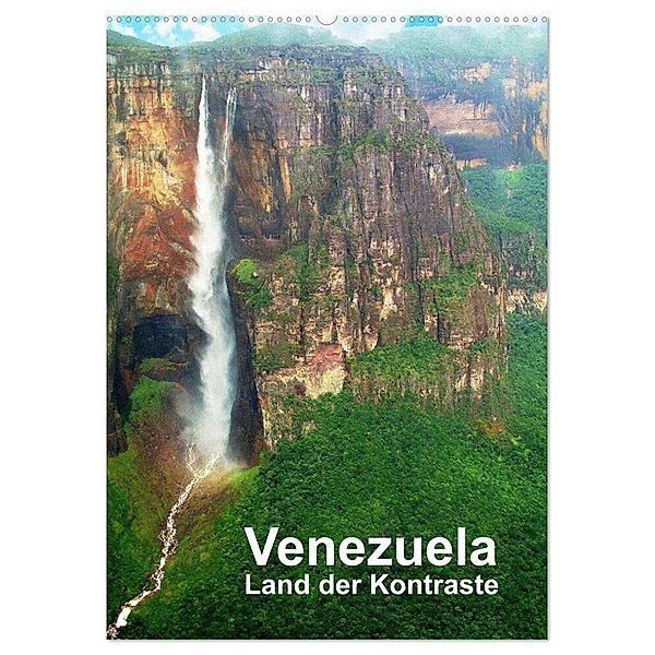 Venezuela - Land der Kontraste (Wandkalender 2024 DIN A2 hoch), CALVENDO Monatskalender, Dr. Rudolf Blank