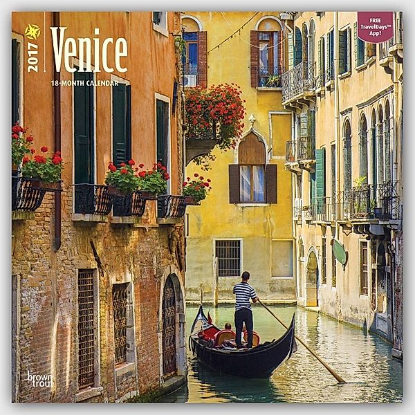 Venice 2017 Square 12x1, Inc Browntrout Publishers