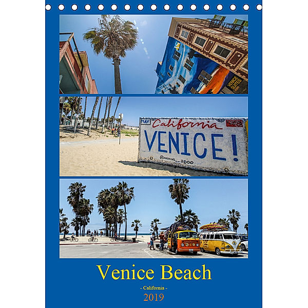 Venice Beach 2019 (Tischkalender 2019 DIN A5 hoch), Anke Fietzek