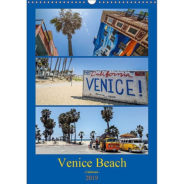 Venice Beach 2019 (Wandkalender 2019 DIN A3 hoch), Anke Fietzek