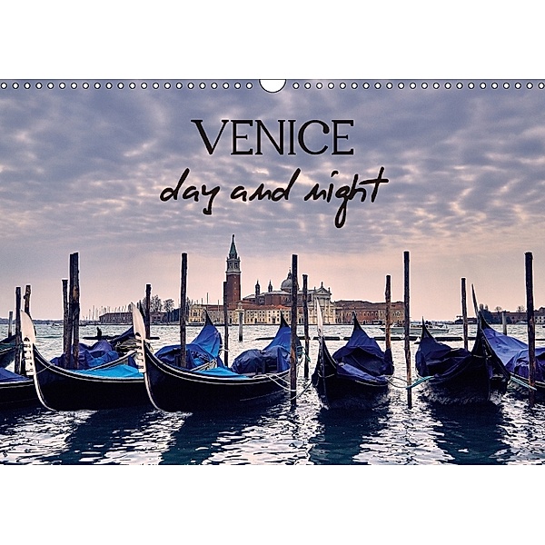 Venice Day and Night (Wall Calendar 2018 DIN A3 Landscape), Lumi Toma