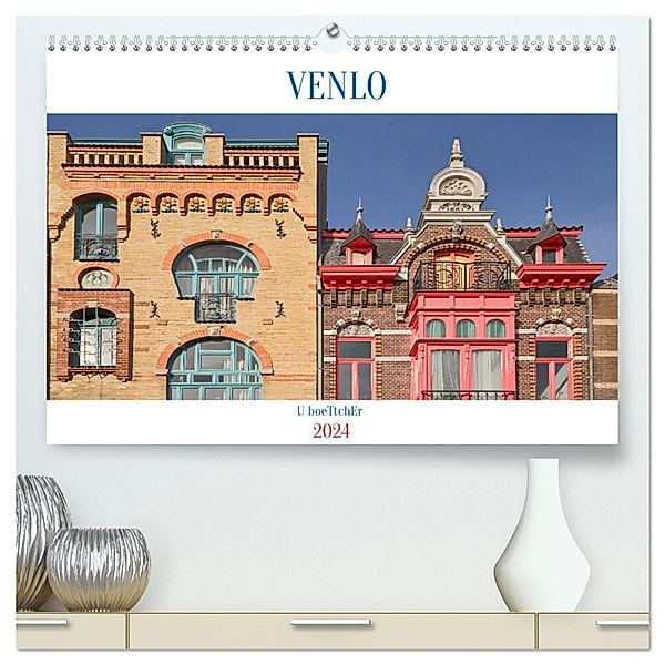 Venlo (hochwertiger Premium Wandkalender 2024 DIN A2 quer), Kunstdruck in Hochglanz, U boeTtchEr