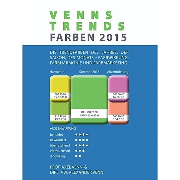 VENNS TRENDS FARBEN 2015, Axel Venn, Alexander Venn