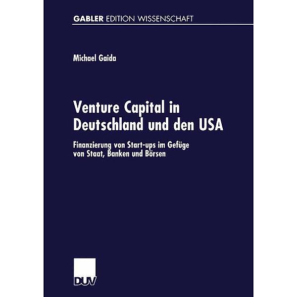 Venture Capital in Deutschland und den USA, Michael Gaida