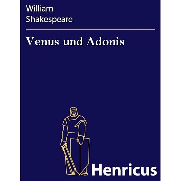 Venus und Adonis, William Shakespeare